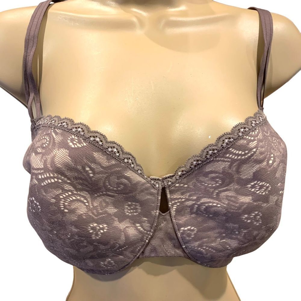 Soma Taupe Enticing Lift Lace‎ Bra 40D